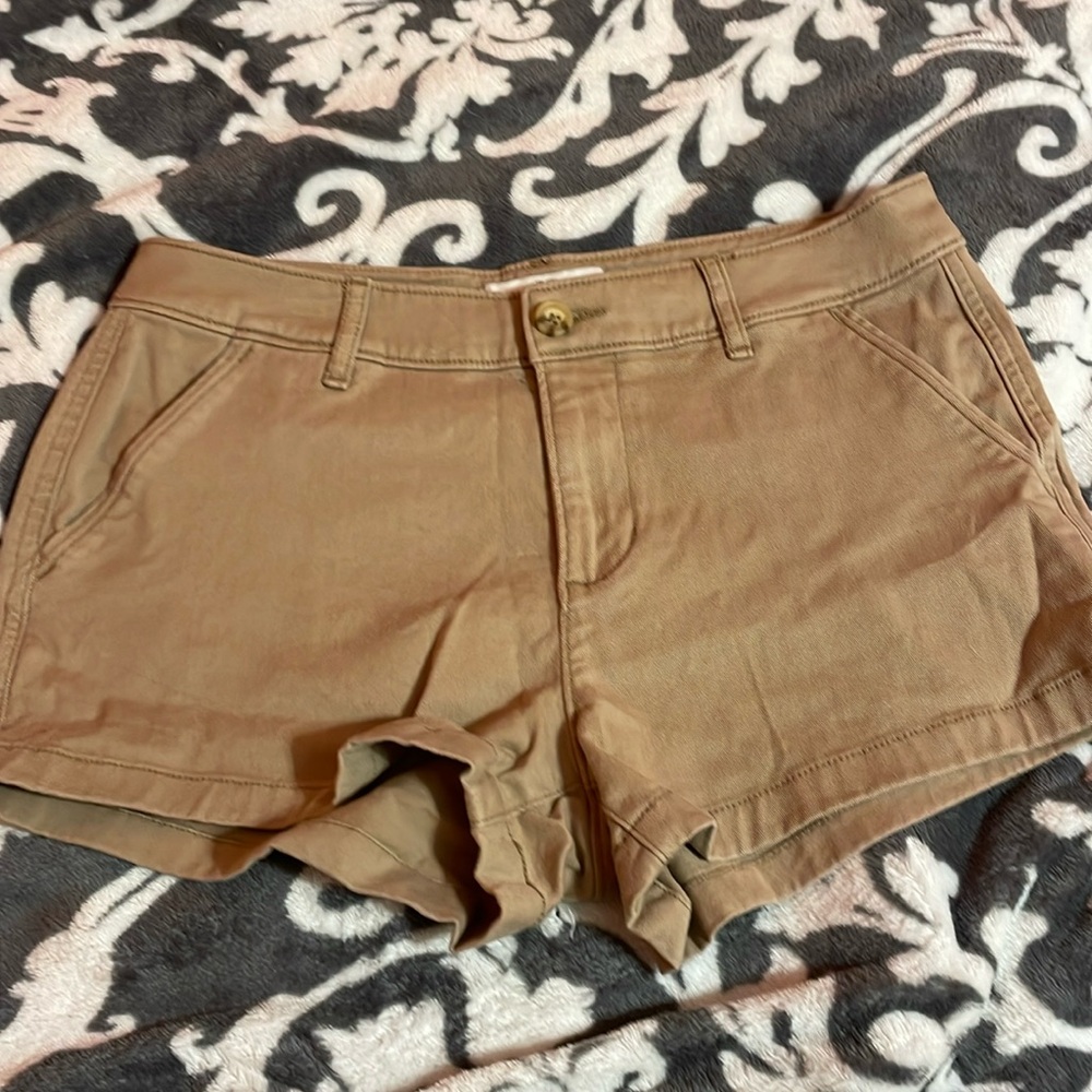 Abercrombie &f fitch brown Jean shorts